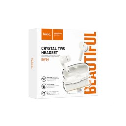 Casti Wireless HOCO EW54 Milky White