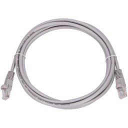 Cablu UTP cu mufe HCT Cat6 3m gri – conexiune rapidă și sigură pentru rețele Gigabit