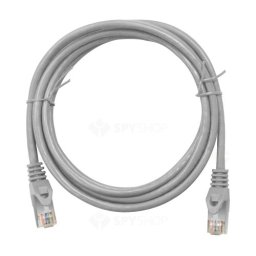 Cablu UTP cu mufe HCT CAT6 7.5m Gri – Performanță Gigabit și Conectivitate Fiabilă