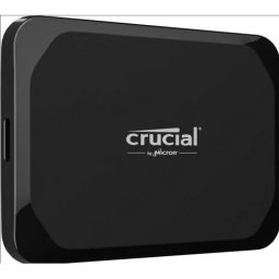 SSD portabil Crucial X9 CT1000X9SSD9, 1TB, USB-C, Black