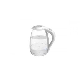 Fierbător electric DEERMA SH30W, 1.7L, 2200W, Alb