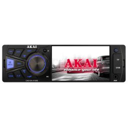 Radio auto AKAI CA015A-4108S, USB, Bluetooth, Ecran TFT 4", SD card, Negru