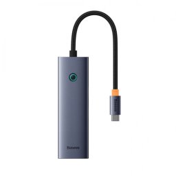 Hub USB Baseus B0005280A813-03, 4x USB 3.0, Space Grey