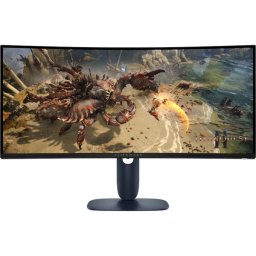 Monitor LED Alienware Gaming AW3425DWM Curbat, 34 inch, UWQHD VA, 1 ms, 180 Hz, HDR, FreeSync Premium