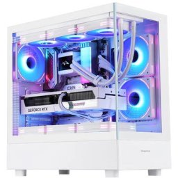 Carcasa PC Segotep Endura Pro Plus White – design modern, răcire avansată și compatibilitate extinsă