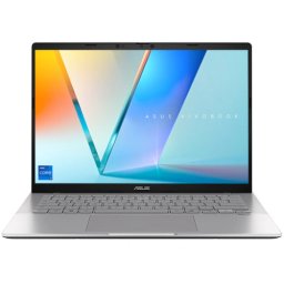 Laptop ASUS Vivobook S14 S3407VA-LY077, Intel Core 5 210H, 14 inch, RAM 16GB, SSD 1TB, Intel Graphics, Fara sistem de operare, Cool Silver
