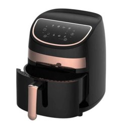 Friteuza cu aer cald Deerma KZ100, capacitate 3L, pana la 200 grade Celsius, 8 Programe, 1000W, negru