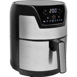 Friteuza fara ulei Aerofryer XXL Princess, 1500W, 4.5 l, Negru/Argintiu