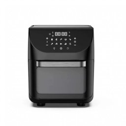 Friteuza cu aer cald LEACCO AF103, 12L, 1800W, 10 funcții, Negru