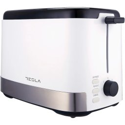 Prajitor de paine, Tesla, 800 W, 2 felii, Alb