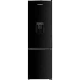 Combina frigorifica HEINNER HC-HM260BKWDE++, Dozator de apa, 260 l, Clasa E, Negru