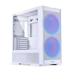 Carcasă Lian Li LANCOOL 206 RW, Mid-Tower, ATX/Micro-ATX/Mini-ITX, Tempered Glass, RGB, White