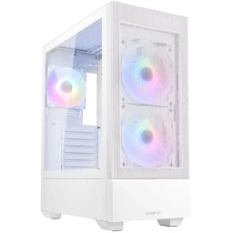 Carcasă Lian Li LANCOOL 205 Mesh C, Mid-Tower, ATX/Micro-ATX/Mini-ITX, ARGB Airflow, Tempered Glass, White