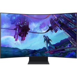 Monitor Gaming LED Curbat SAMSUNG Odyssey Ark Gen 2 LS55CG970NUXDU, 55 inch UHD, 165 Hz, 1 ms, Black