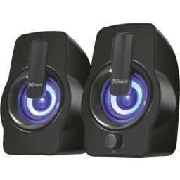 Boxe Trust Gemi RGB 2.0, Negru