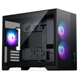 Carcasă Phanteks XT M3 DRGB, Compact Micro-ATX, Micro-ATX/Mini-ITX, Tempered Glass, DRGB Fans, Black
