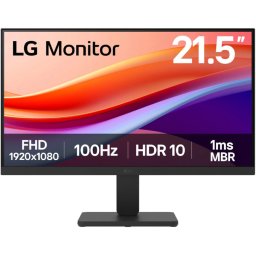 Monitor LED LG 22U401A-B.AEUQ, 21.5 inch Full HD, 100 Hz, 1 ms, Black
