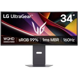 Monitor Gaming LED Curbat LG UltraGear 34G600A-B.AEU, 34 inch UWQHD, 160 Hz, 1 ms, Black