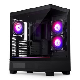 Carcasă Phanteks XT Pro Vertical DRGB, Mid-Tower, E-ATX/ATX/Micro-ATX/Mini-ITX, Tempered Glass, ARGB Fans, Black