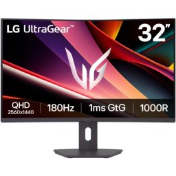 Monitor Gaming LED Curbat LG UltraGear 32G600A-B.AEUQ, 31.5 inch QHD, 180 Hz, 1 ms, Black