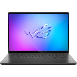 Laptop ASUS ROG Zephyrus G16 (2025) GU605CR-QR123, Intel Core Ultra 9 285H, 16 inch, RAM 64GB, SSD 1TB, nVidia GeForce RTX 5070 Ti 12GB, Fara sistem de operare, Eclipse Gray