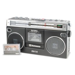 Radio Casetofon Electromures EM 1013, Bluetooth, USB, TF, AUX, Negru