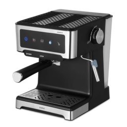 Espressor cafea, Samus Espressia 20, cafea macinata, 20 bar, 1150 W, capacitate 1.8 litri, panou touch control, negru + argintiu