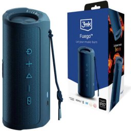 Boxă Portabilă 3MK Fuego, Bluetooth, 30W, Blue