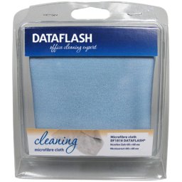 Laveta Microfibra DATAFLASH DF1818, 40x40cm, Ultra-soft, Blue