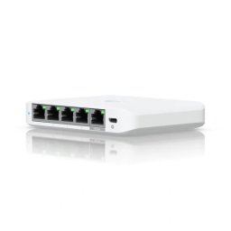 Switch UBIQUITI UniFi cu 5 porturi 2.5G, managed, carcasa plastic - USW-Flex-2.5G-5