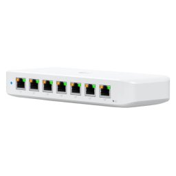 UBIQUITI USW-ULTRA-210W-EU UniFi 8-Port GbE PoE+ alimentat de intrare GbE++ 210W, White