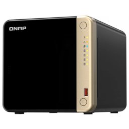 NAS QNAP TS-464-8G, 4-Bay, Intel Quad-Core, 2.5Gbps, M.2 NVMe Slots, Black