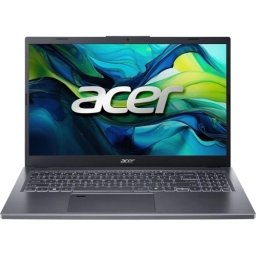 Laptop Acer Aspire 15 A15-51M-53KN NX.JKVEX.005, Intel Core i5-13420H, 15.6 inch, RAM 16GB, SSD 1TB, Intel UHD Graphics, Fara sistem de operare, Steel Gray