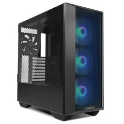Carcasa LIAN LI LANCOOL III RGB, Mid-Tower, ATX/Micro-ATX/Mini-ITX, Tempered Glass, High Airflow Design, Black