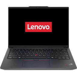 Laptop Lenovo 14inch ThinkPad E14 Gen 6 21M70041RI, WUXGA IPS, Procesor Intel® Core™ Ultra 5 125U, 32GB DDR5, 1TB SSD, Intel Graphics, Fara sistem de operare, Black