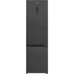 Combina frigorifica HEINNER HCNF-HM377INVDGHC, 377 L, Clasa C, No Frost, Inverter, Control electronic, 200 cm, Antracit