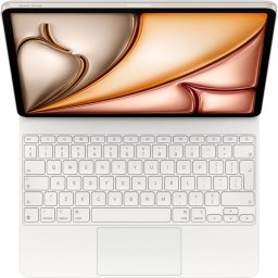 Tastatura APPLE Magic Keyboard pentru iPad Air 13 Inch (M3), iPad Air 13 Inch (M2), Layout RO, White