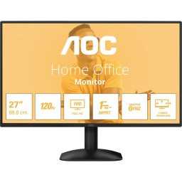 Monitor LED IPS AOC 27B31H, 27 Inch, Full HD, 120Hz, Flicker Free, 1 ms, Black
