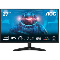 Monitor LED AOC Gaming 27B36X, 27 inch, FHD, IPS, 0.5 ms, 144 Hz, HDR, Black