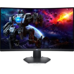 Monitor LED DELL Gaming S3222DGM Curbat, 31.5 inch, QHD, 1 ms, 165 Hz, FreeSync Premium, Black