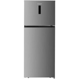 Frigider HEINNER HF-HM415NFINVSD, 415 L, Clasa D, Full No Frost, Inverter, Control electronic, 178 cm, Argintiu