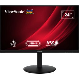Monitor LED VIEWSONIC VG2409-MHDU-2, 23.8 inch, FHD, IPS, 4 ms, 100 Hz, USB-C, Black