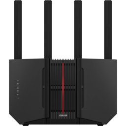 Router Wireless Gigabit ASUS RT-BE92U, WI-Fi 7, Tri Band 1032 + 2882 + 5764 Mbps, USB 3.2 Gen1, Black