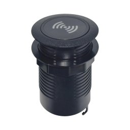 Încărcător fără fir încorporabil Solight DC64BW-PD20 + USB A+C negru