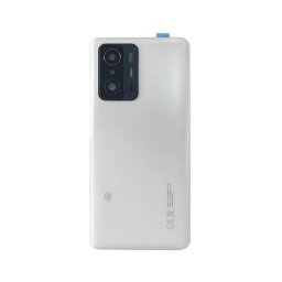 Capac Baterie Xiaomi 11T Pro, Xiaomi 11T Alb Cu Geam Camera