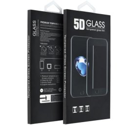 Folie de protectie Ecran OEM pentru Motorola Moto G86 Power / G86, Sticla Securizata, Full Glue, 5D, Neagra