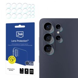Folie de protectie Camera Spate 3MK Protection pentru Samsung Galaxy S26 Ultra S948, Sticla Securizata, Set 4 bucati, Transparenta