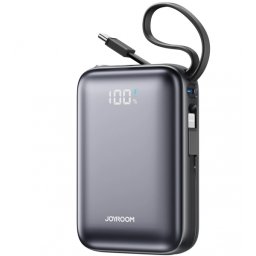 Baterie Externa Joyroom JR-PBF29, 20000mAh, 22.5W, QC + PD, 1 x Lightning - 2 x USB-C, Neagra