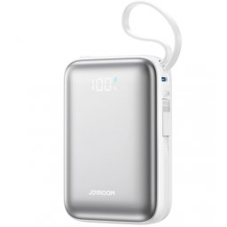 Baterie Externa Joyroom JR-PBF29, 20000mAh, 22.5W, QC + PD, 1 x Lightning - 2 x USB-C, Alba