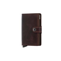 SECRID Portofel Miniwallet Vintage Chocolate MV-Chocolate